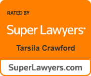 Super Lawyers badge - Tarsila Crawford