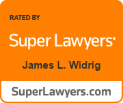 Super Lawyers badge - James Widrig